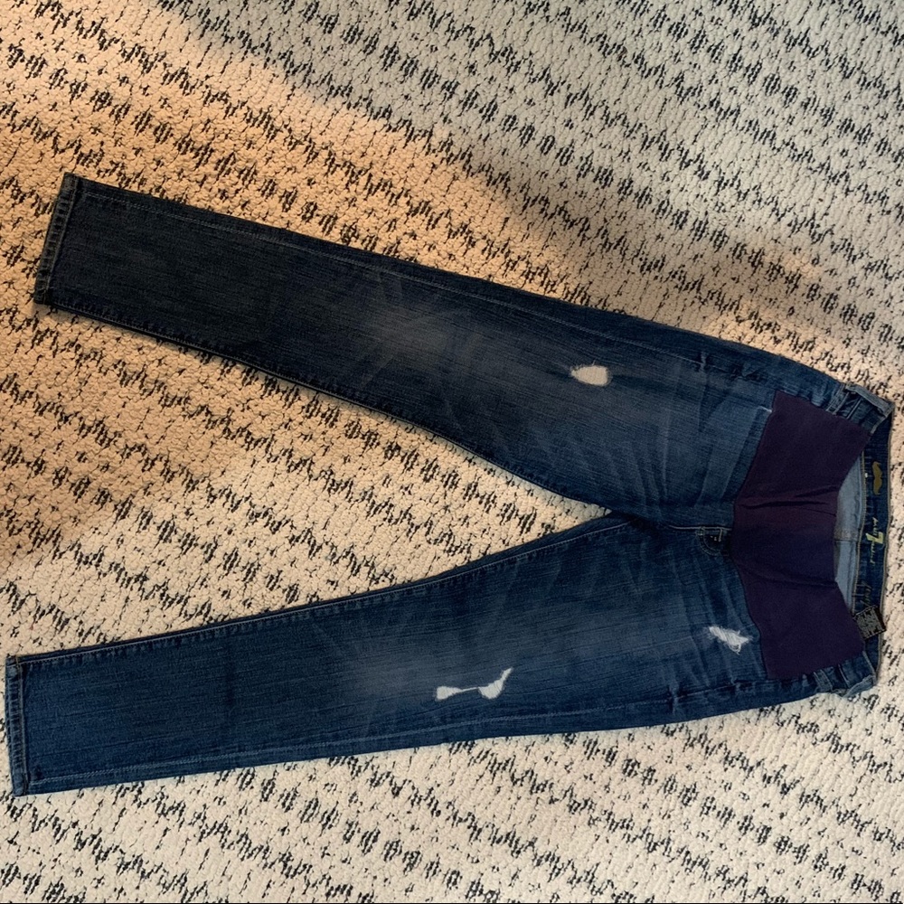 Maternity seven jeans